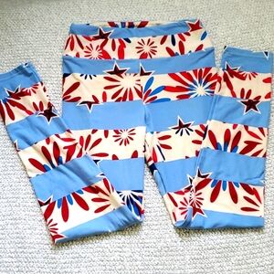 LuLaRoe Leggings - 4th of July